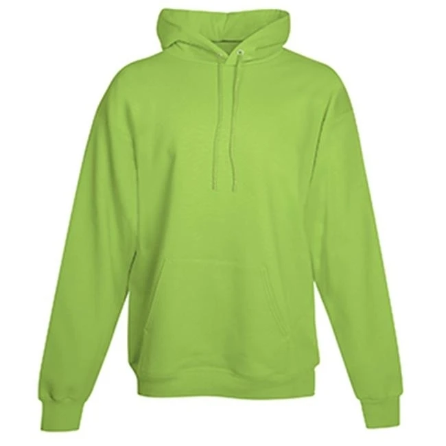 Hanes P170 Adult ComfortBlend EcoSmart Pullover Hood Lime - Small