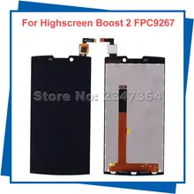 Für highscreen boost 2 se rev. c 9267 version display fpc 9267 LCD Display Touchscreen Schwarz Handy LCDs Mit Touch Panel
