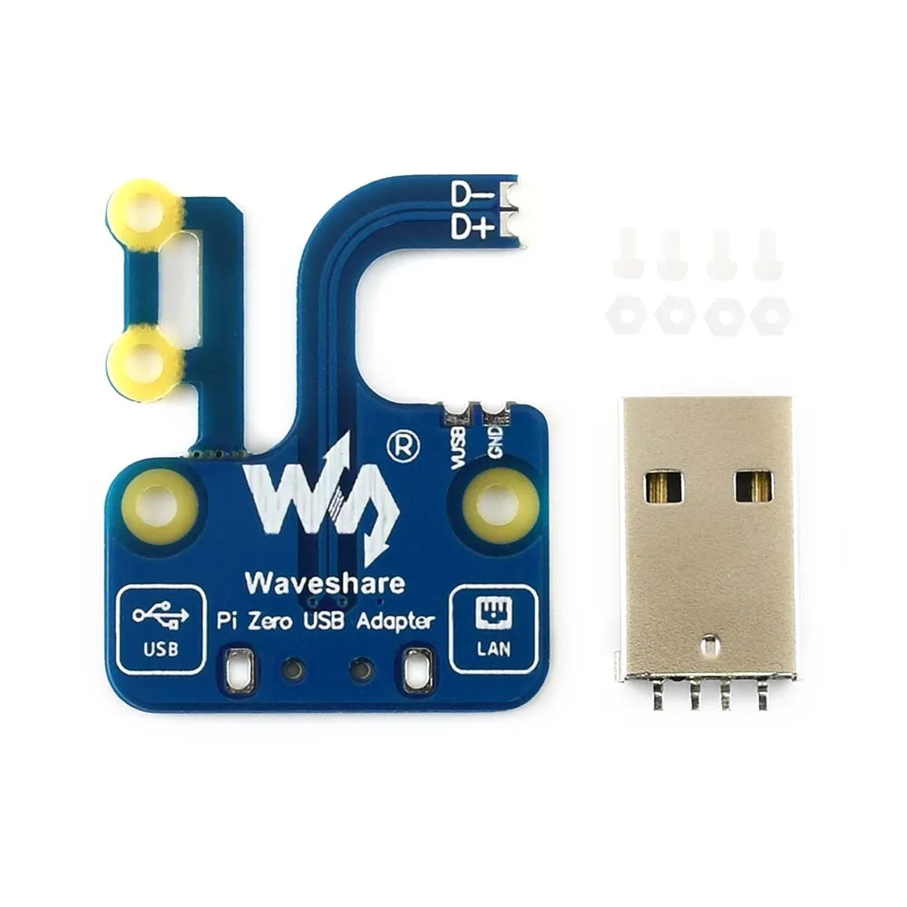 Адаптер Waveshare Pi Zero USB дополнительный разъем для Raspberry Zero/Zero W/Zero WH подключите к