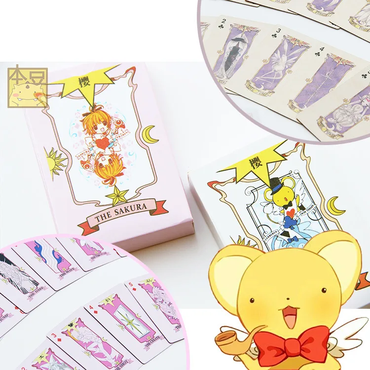 Anime Accessory Sakura Cardcaptor ClowCard Poker Card