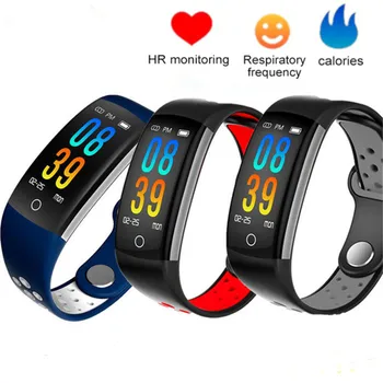 

Q6 Fitness Tracker Smart Bracelet Watch Band HR Sleep Waterproof IP68 Activity for Android IOS