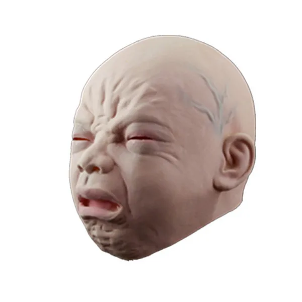 Crying Ghost Baby Scary Halloween Party Costume Dress Make up Prop Toy - 7