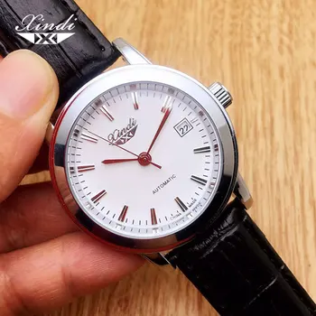 

Xindi Watch Man Automatic Mechanical Watch Fashion Casual Leather Men's Watch Waterproof Relogio Masculino Luminous calendar