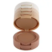 Maquiagem Многофункциональный корректор для лица затенение порошок коробка Conceler контроль масла ремонтная емкость с пудра с зеркалом