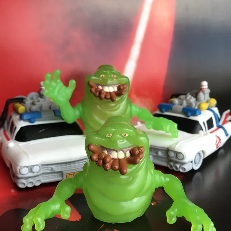 

Hot Toy Classic Toy Garage Kit Figurine Movies: Ghostbusters - Lizun & Car Doll PVC Figure Loose Toy Model Toy for Kids Gifts