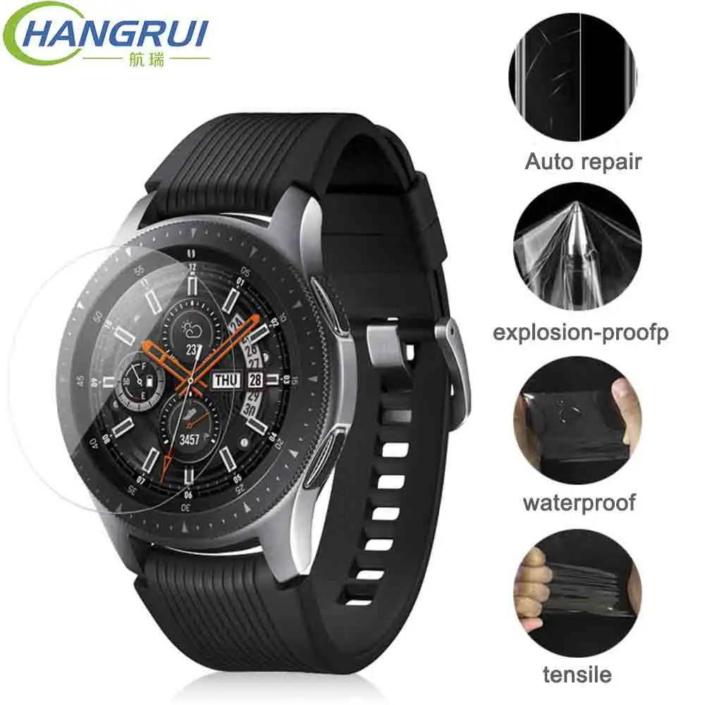 

5pcs/pack Explosion-proof TPU Hydrogel Film Screen Protector Watch Screen Protective Films for Samsung Galaxy Watch 42/46mm