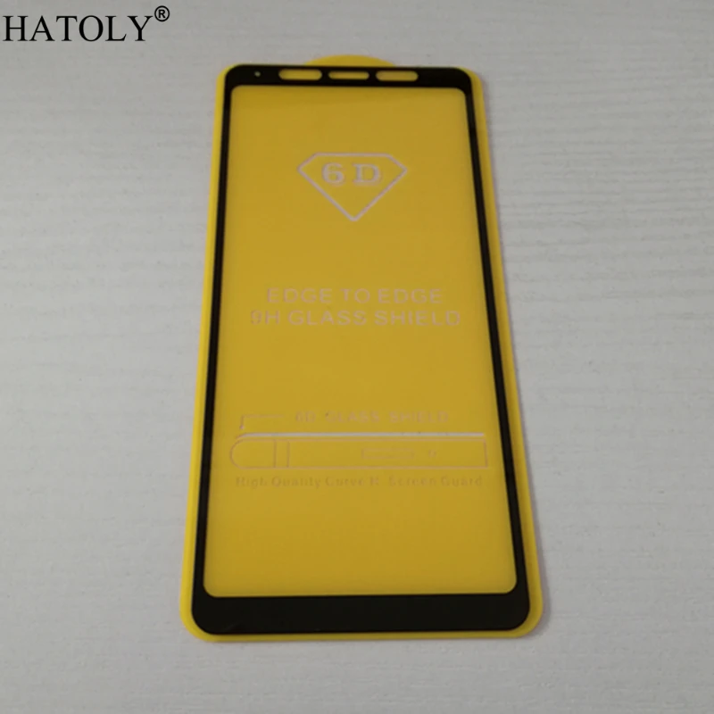 Закаленное стекло HATOLY 5D для samsung Galaxy A9 2018 Защитная пленка экрана A9s a920 | Мобильные