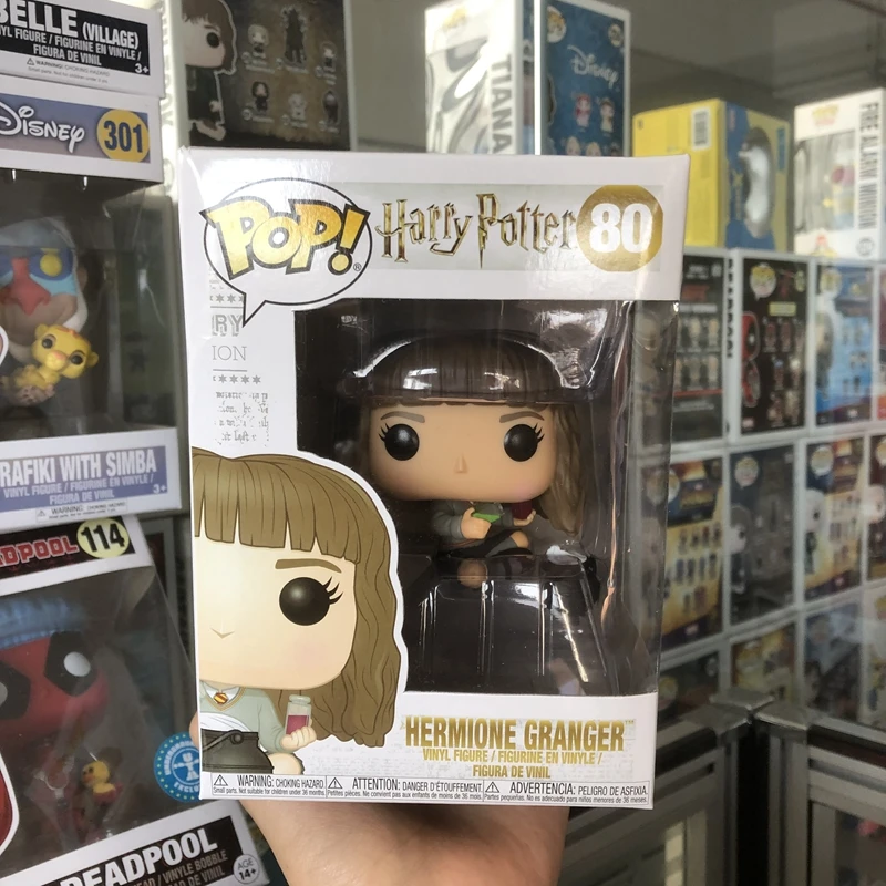 Эксклюзивный Funko pop официальный Гарри Поттер Гермиона Грейнджер #80 Виниловая