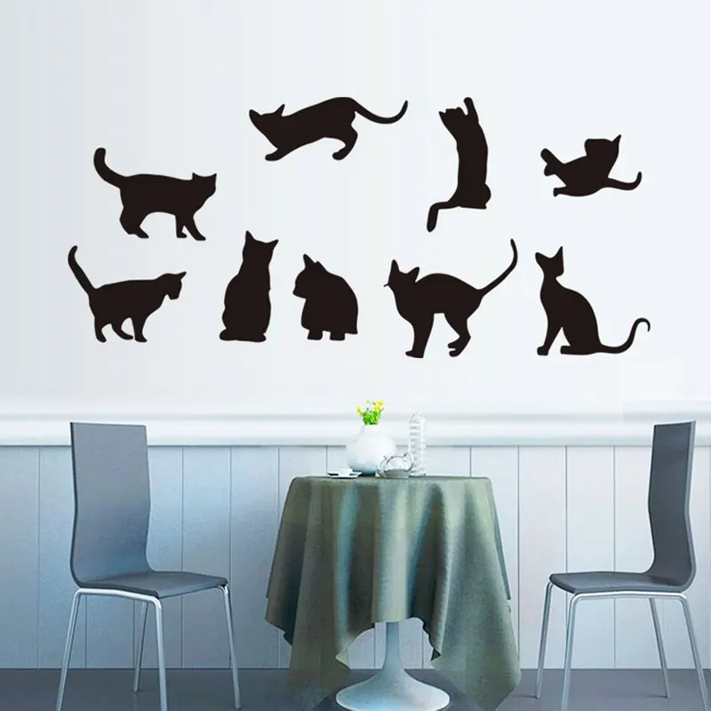 Removable Art Vinyl Quote DIY Cats Wall Sticker Decal Mural Home Room