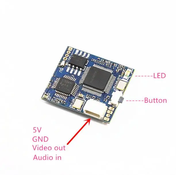 

Free Shipping FPV DVR RC Airplane 720P Video Capture Module Spare Parts For RC Quadcopter FPV RC Aircraft 3.6-5.5V