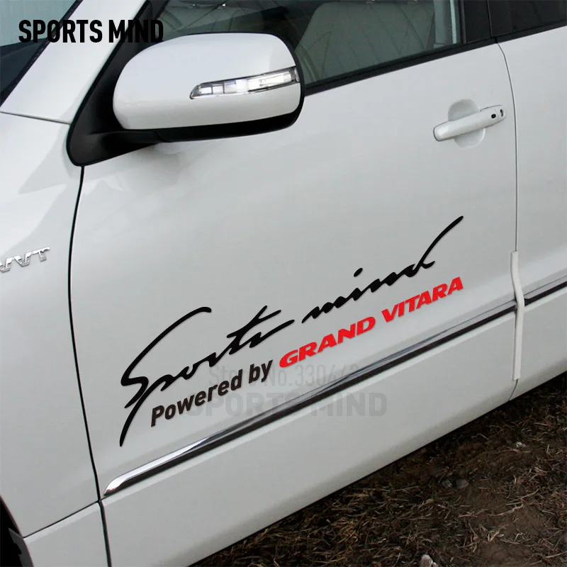 2 шт. наклейки на автомобили Suzuki grand vitara|sports mind|car stickers decalsfor suzuki vitara |