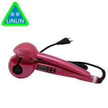 LINLIN LCD Digital Titanium Automatic Curls Magic Hair Curler Professional Fast Ceramic Wave Hair Styling Tools