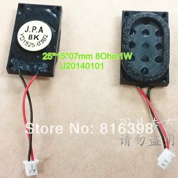 

Free shipping New FOR Tablet universal speaker 25*15*5mm with line 8Ohm1W