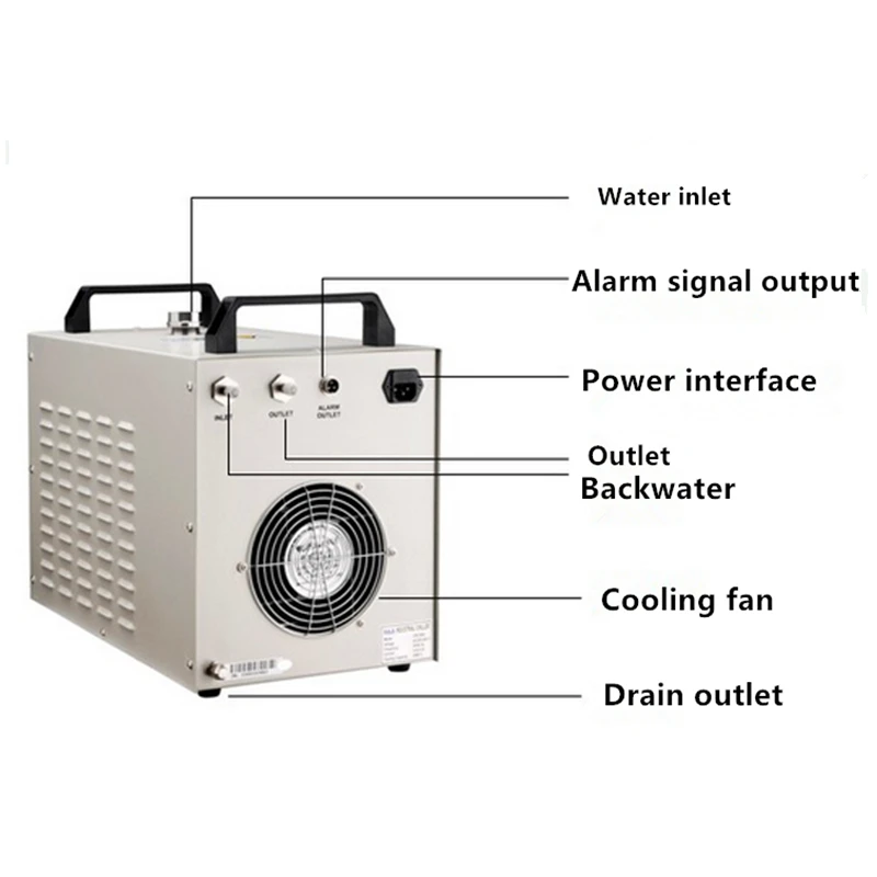 220V 60Hz CW-3000 термолиз промышленный охладитель воды охладитель для ЧПУ/лазерный гравер гравировальный станок