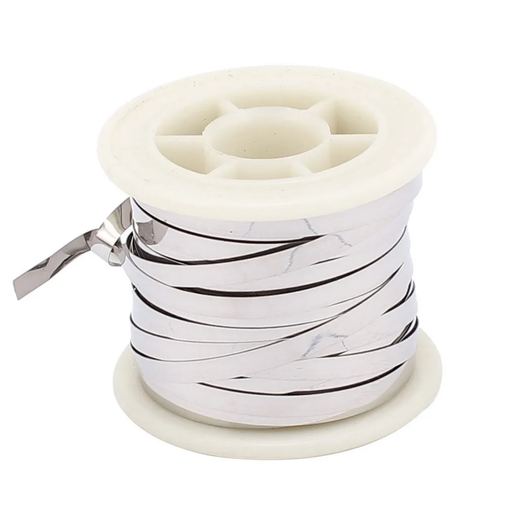 

10M 32.8Ft 0.2x4mm Nichrome Flat Heater Wire for Heating Elements