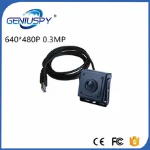GENIUSPY MINI USB Camera 0.3 Megapixels USB mini camera ATM Bank Camera Support Linux XP System UVC Webcam industrial monitor