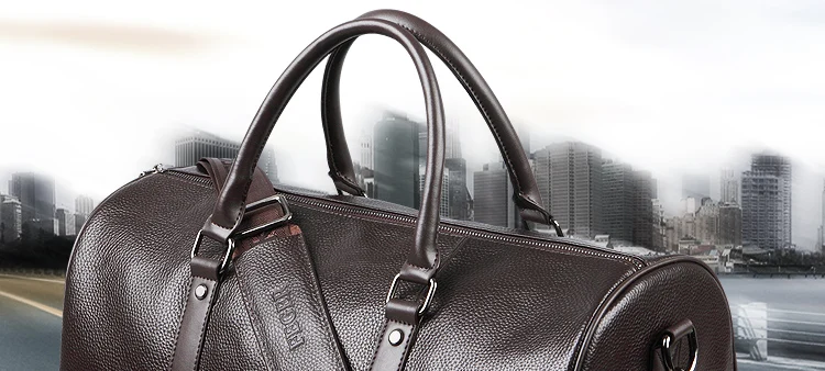 100% натуральная кожа дорожные сумки для мужчин большой емкости переносные мужские сумки на плечо роскошные брендовые новые винтажные