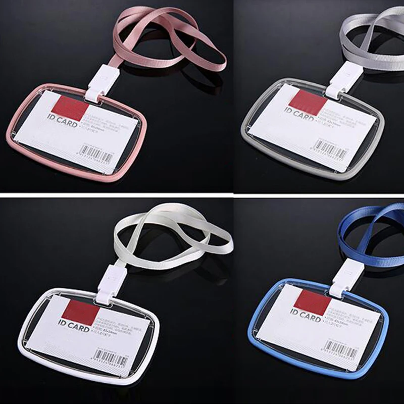 5 шт. аксессуары для школьных принадлежностей|acrylic badge holder|badge holderdesigner holder |