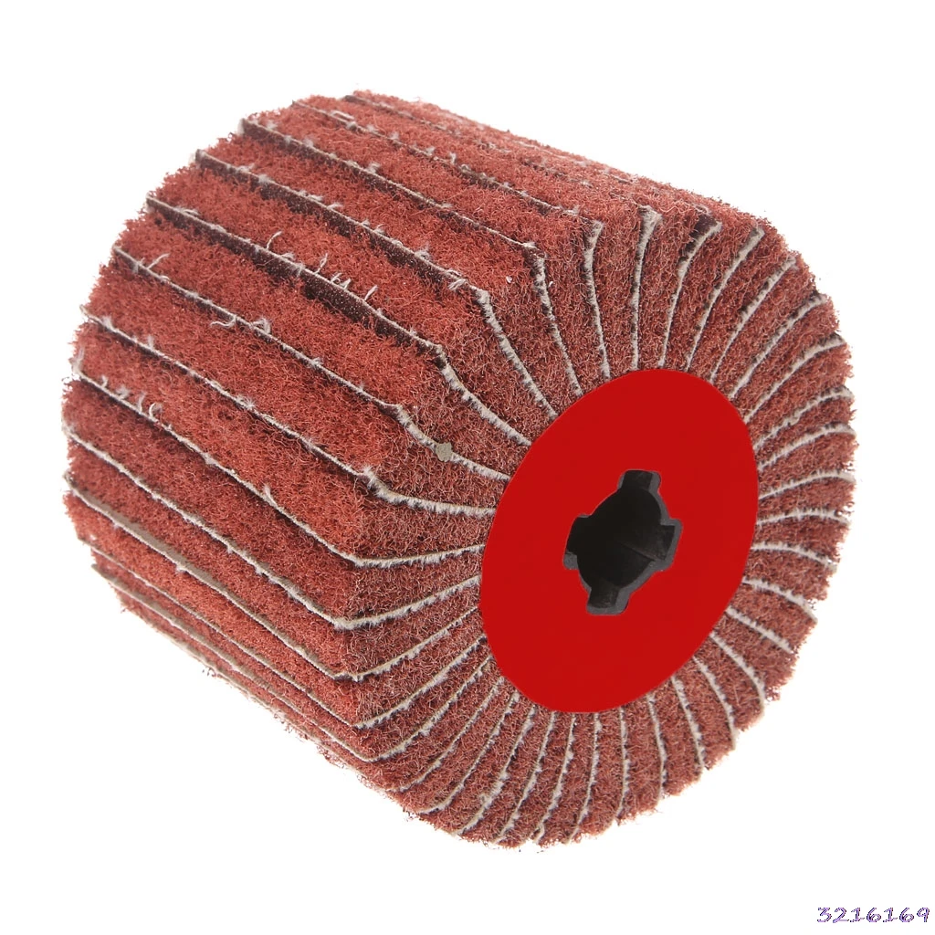 Non woven Abrasive Emery Nylon Round Grinding Buffing Polishing