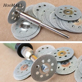 

Hoomall (5 +1 Pole) 22mm Diamond Hole Cutting Plate Electric Grinding Blade Glass Eight Hole Tooth Grinding Plate