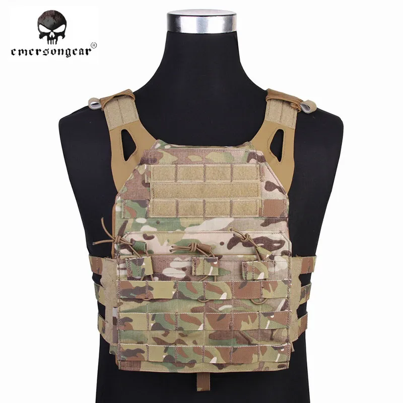 

AVS Multicam Hunting vest CP Style Adaptive Vest Heavy Version Emerson Airsoft Combat Gear 500D Military Hunting Vest EM7397
