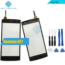 Для Homtom HT7 TP Сенсорная Панель Идеально Ремонт Части + Инструментов 100% Оригинальный Сенсорный Экран 5.5 inch