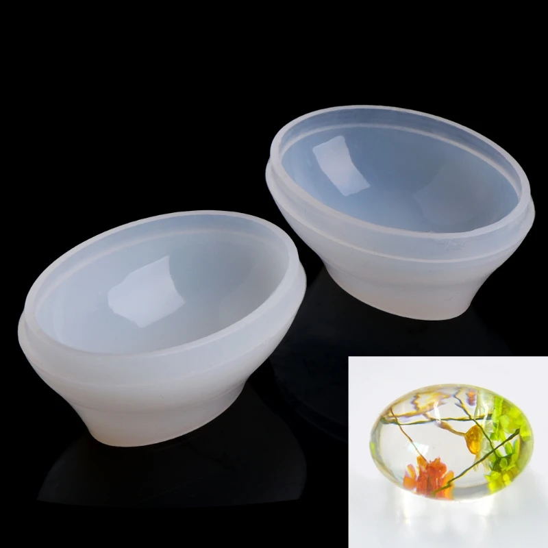 

Silicone Egg Mould For DIY Resin Necklace Pendant Jewelry Making Mold Tool Craft