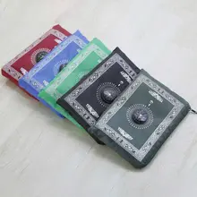 Портативный водонепроницаемый мусульманский коврик для молитв туристический компас карманный размер сумка для переноски подарки на Рамадан молящийся коврик для кемпинга пикника 60*100