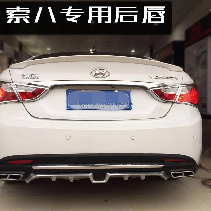 Комплект для корпуса Sonata forte задний бампер губ диффузор спойлер заднего бампера