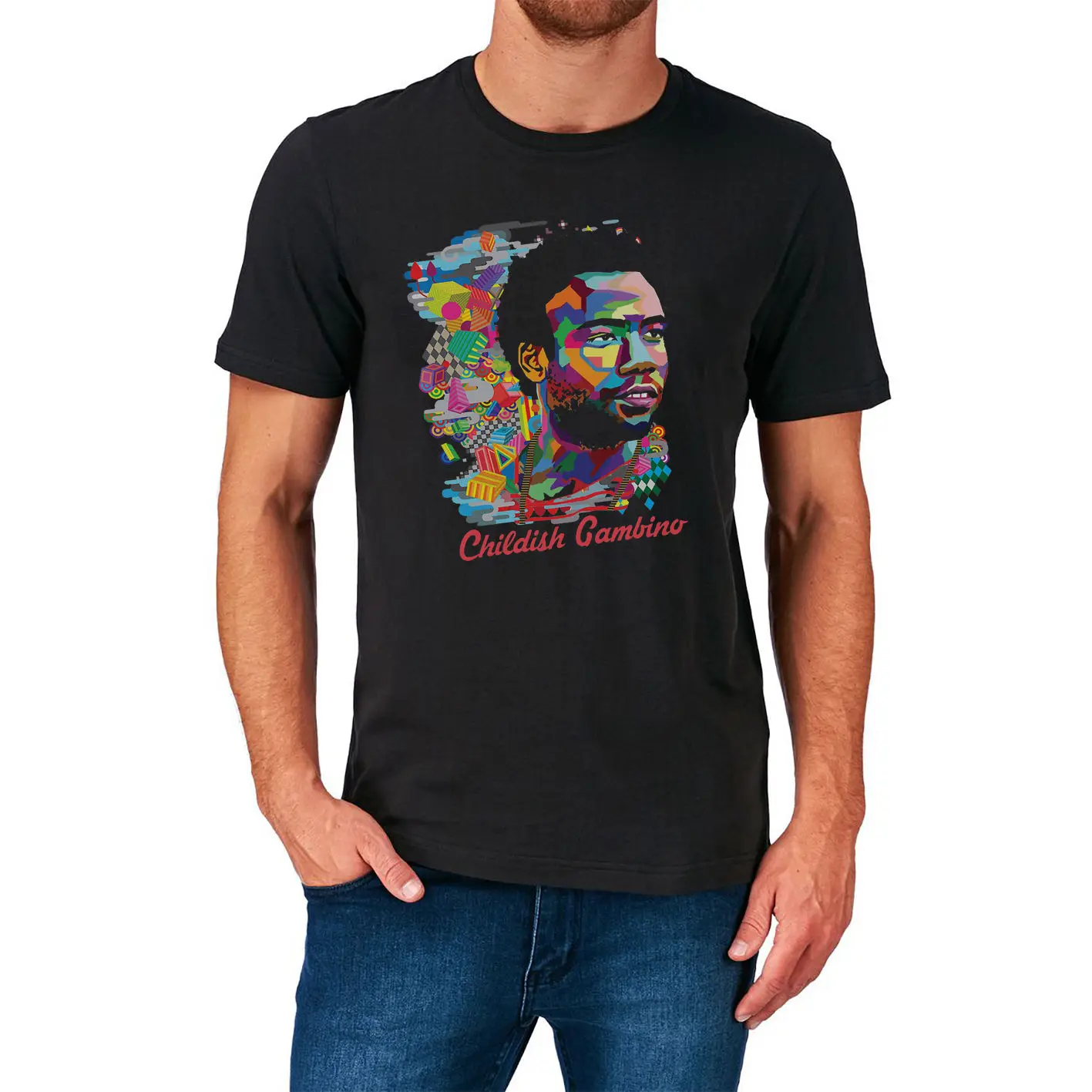 CHILDISH GAMBINO T SHIRT-in T-Shirts from Men's Clothing on Aliexpress ...