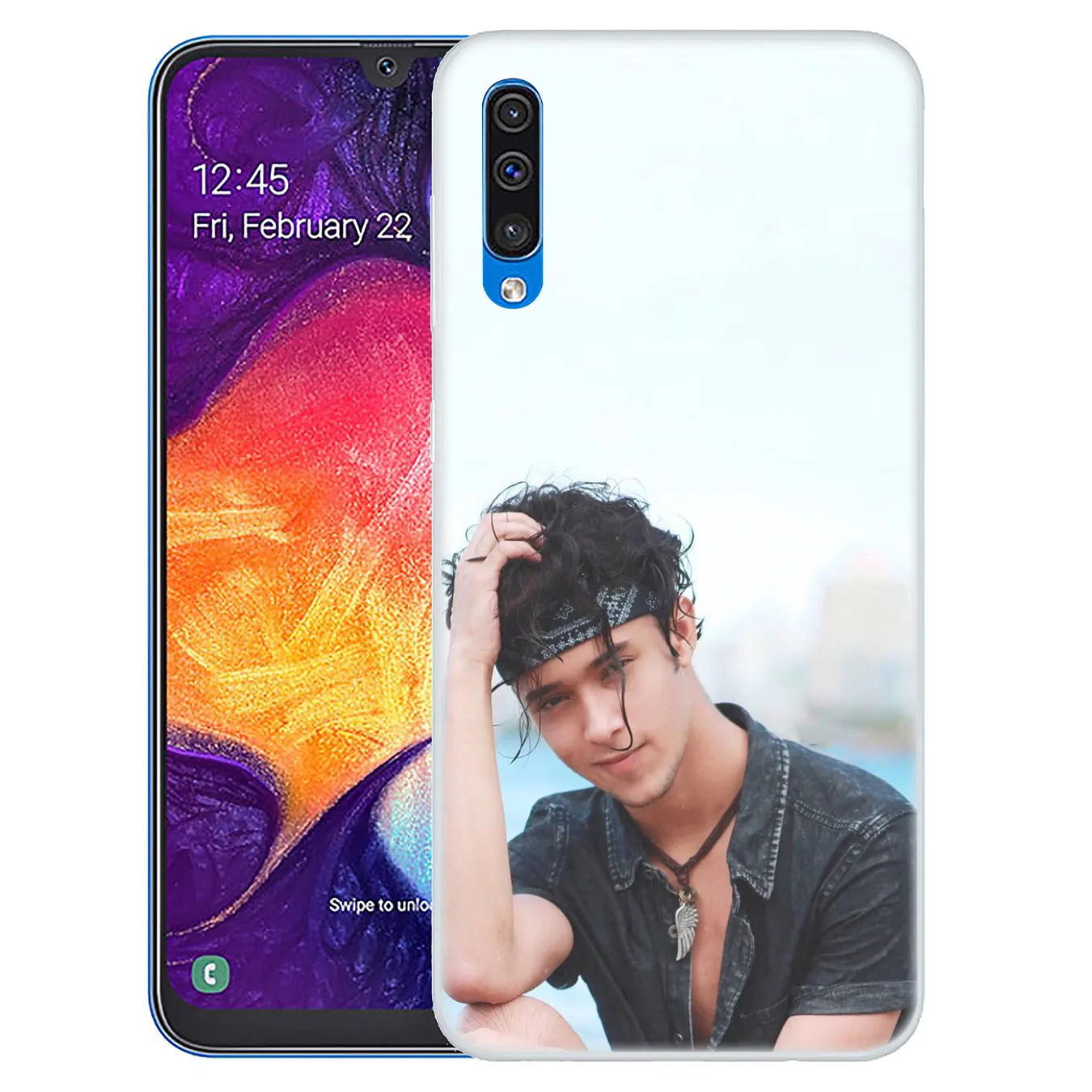 Lavaza CNCO Christopher Velez Hard Transparent Phone Case for Samsung Galaxy M30 M20 M10 A10 A30 A40 A50 A70 Cover