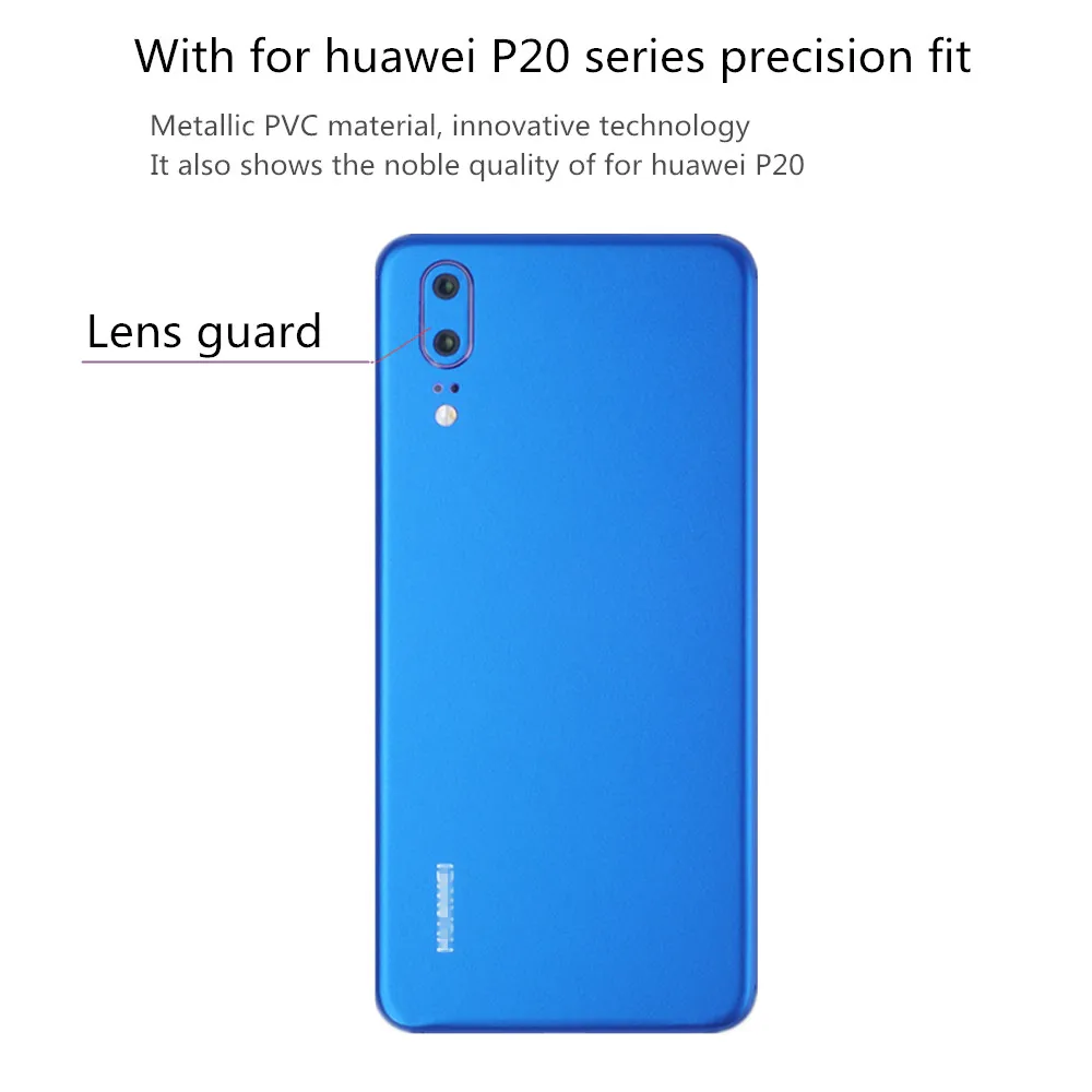 Ледяная поверхность для huawei P10 P20 чехол задняя пленка тонкая защитная экрана