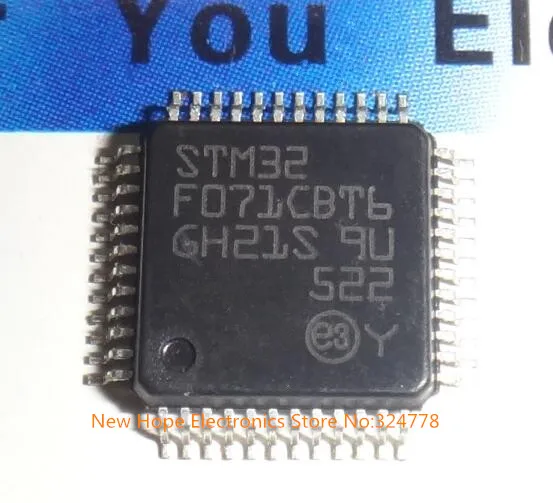 Микроконтроллер STM32F071CBT6 STM32F071 CBT6 lq48 хорошего качества | Электронные компоненты и