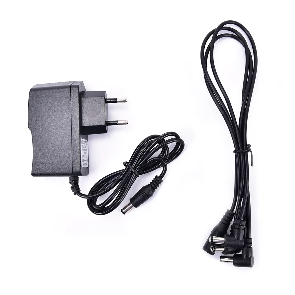 Горячая Распродажа 9V DC 1A источник питания для гитарных эффектов/адаптер