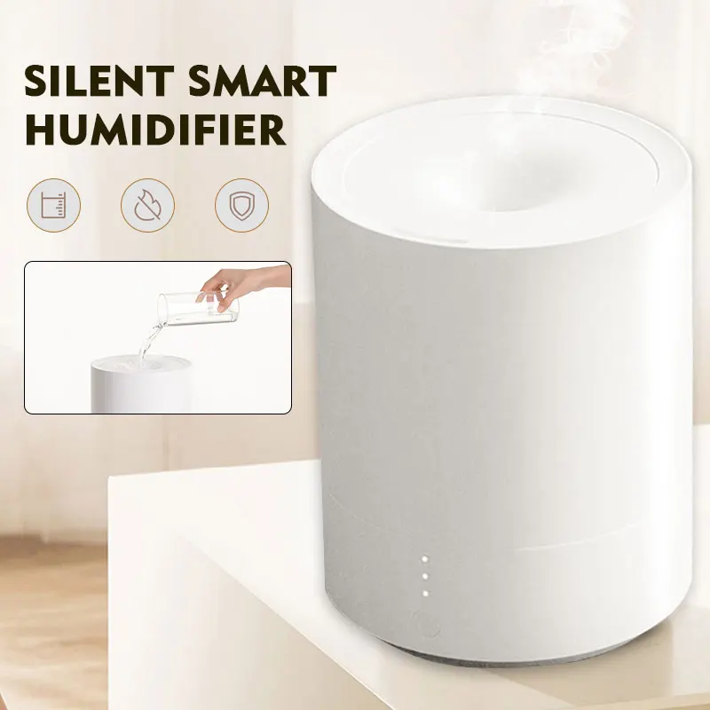 

2019 Drop Shpping Silent Smart Humidifier Ultrasonic Humidifier Mini Livingroom Intelligent Humidifier for SPA Yoga