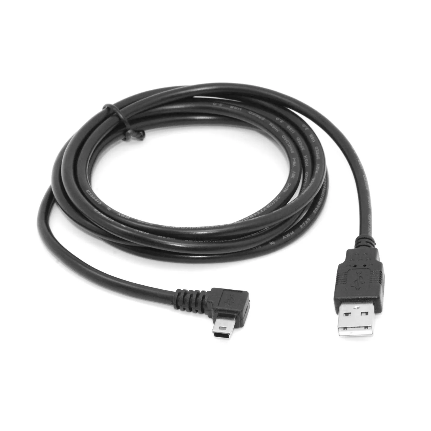 Chenyang USB 2 0 папа к Мини B Тип 5pin мужской правый угловой 90 градусов кабель для