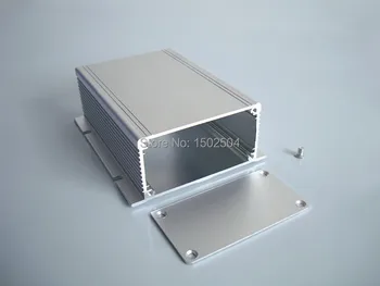 

Aluminum enclosure with panel power shell electronics pcb project box DIY 88*40*110mm NEW silver wall mounting box