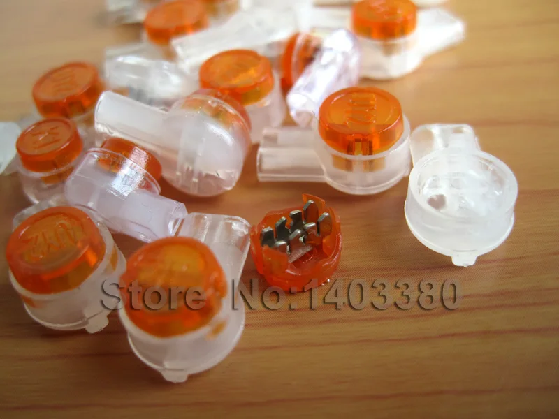100pcs/polybag,UY2(K2)Wire Connector,UY Lock Joint Connector For ...