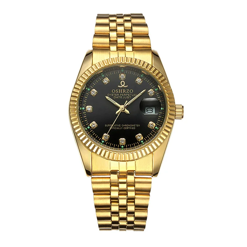 

Modnen Men Wrist Watches Business Luxury Watchbrand Mens Stainless Steel Quartz Watches Men Male Clock Mens Watch
