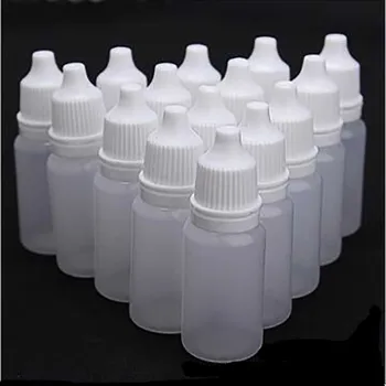 

50PCS 5ml/10ml/15ml/20ML/30ML/50ML Empty Plastic Squeezable Dropper Bottles Eye Liquid Dropper Refillable Bottles
