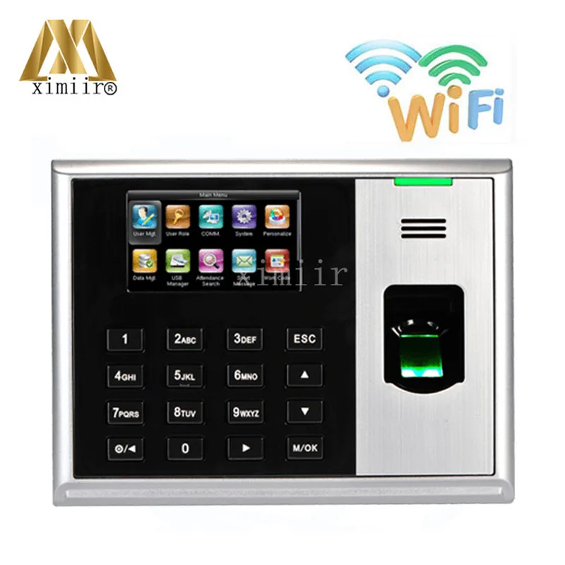 

New arrival 3000 user capacity fingerprint time clock time recorder S30 WIFI function TCP/IP SUB fingerprint time attendance