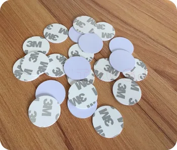 

300PCS T5577 Cards 125Khz RFID Tags Writable Stickers Rewritable PVC 3M glue Adhesive Label compatible Copy Clone Duplicate