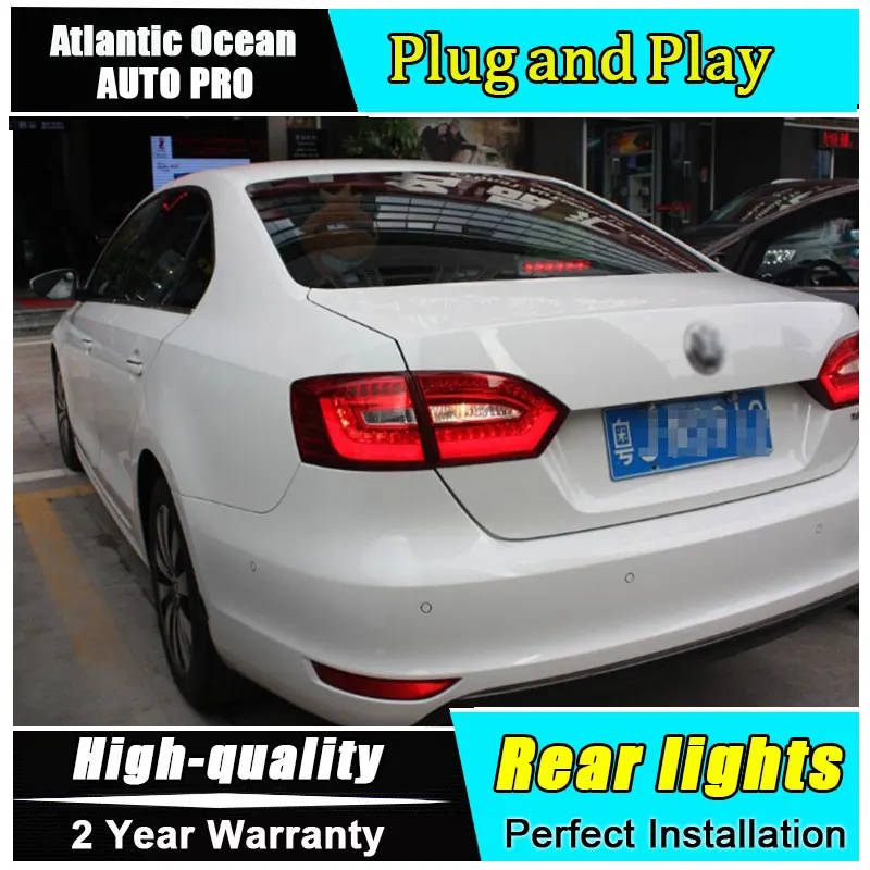 

JGRT 2011-2014 For vw jetta LED rear lights For vw jetta MK6 LED taillights A4 model LED rear lamp car styling car led light