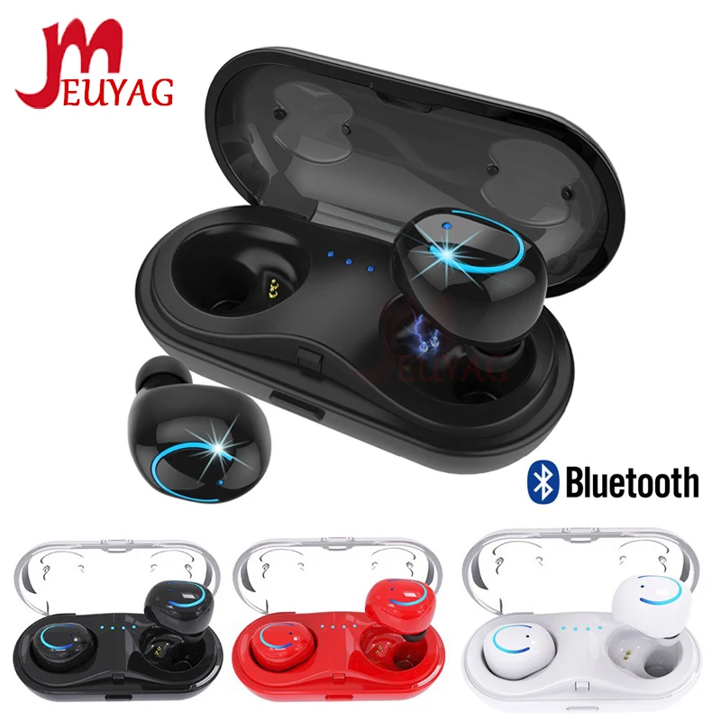 

MEUYAG Q18 Mini Bluetooth Wireless Earphones With Charging Box Sports Headsets Stereo Earphone For All Smart Mobile Phone