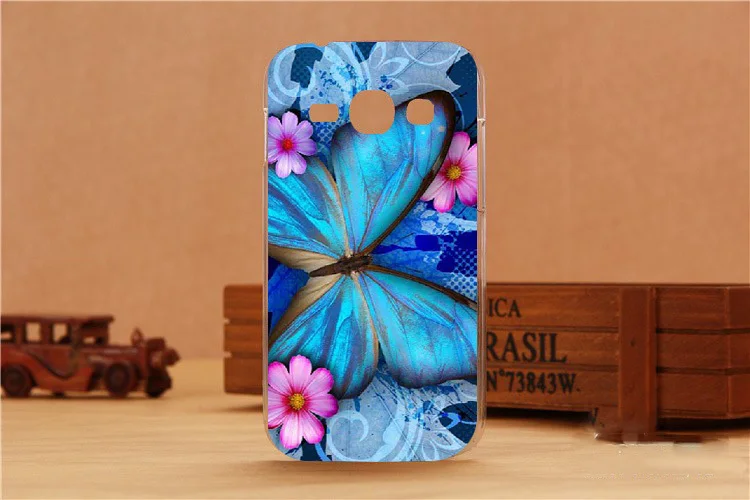 Модный Красочный красивый чехол с цветочным рисунком diy жесткий для Samsung Galaxy Ace 3 III