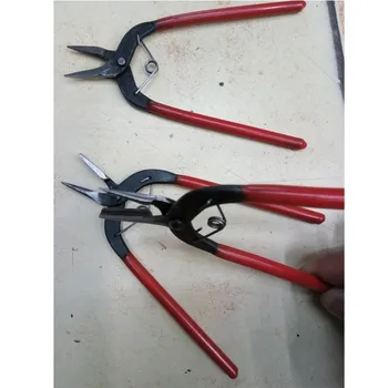 

5Pcs Concave Round Nose Plier Metal Beading For Jewelry DIY Jewelry Making Tool Equipment 13cm Black and Red Needle Nose Pliers