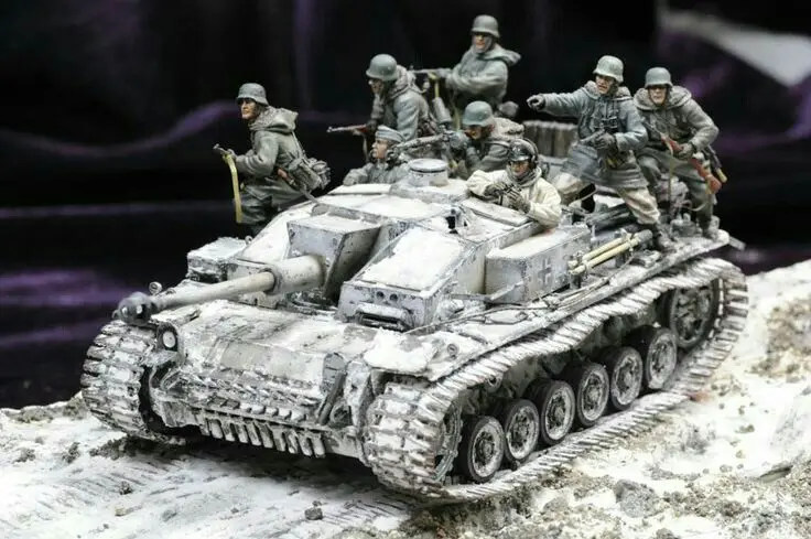 1:35 набор Несобранных неокрашенных моделей фигурок из смолы // T037|resin figure models|model