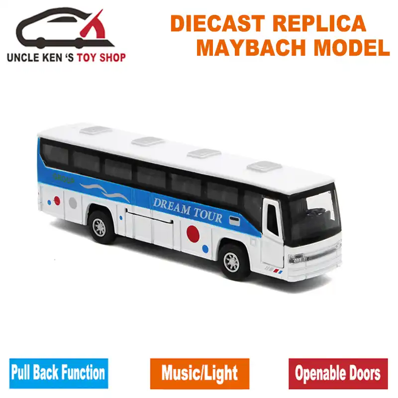 metal toy bus