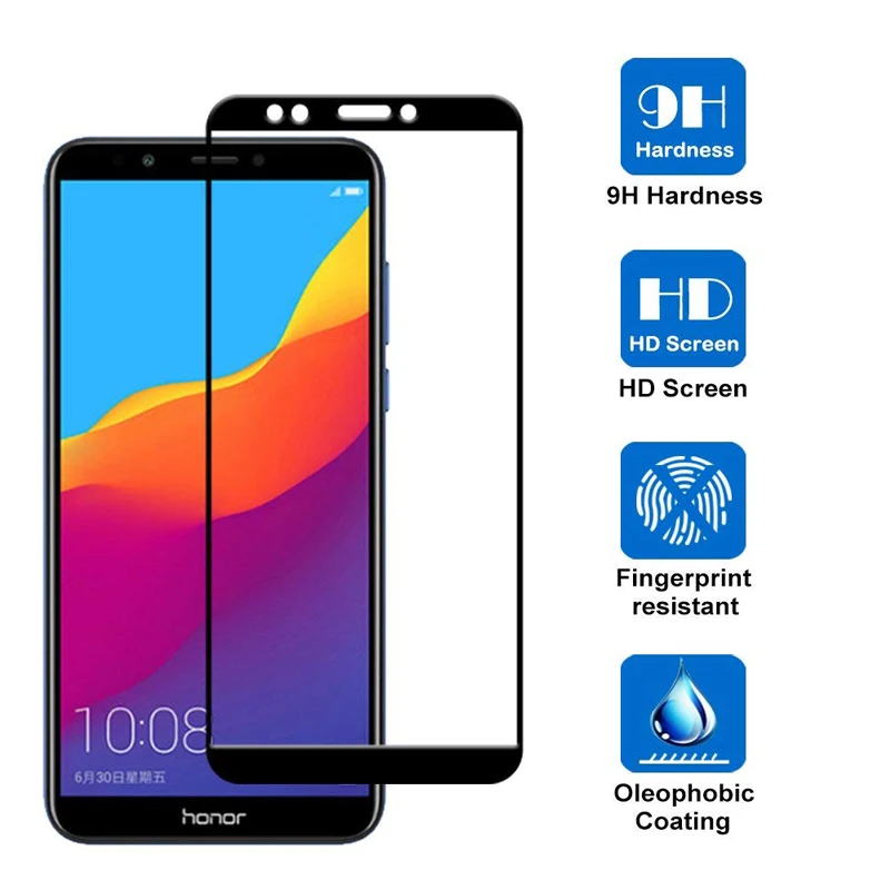 Защитное закаленное стекло для huawei honor 7A Pro 7X 7C honor 7a honor 7C Hono 7 A C X A7 C7 X7 стеклянная защитная пленка