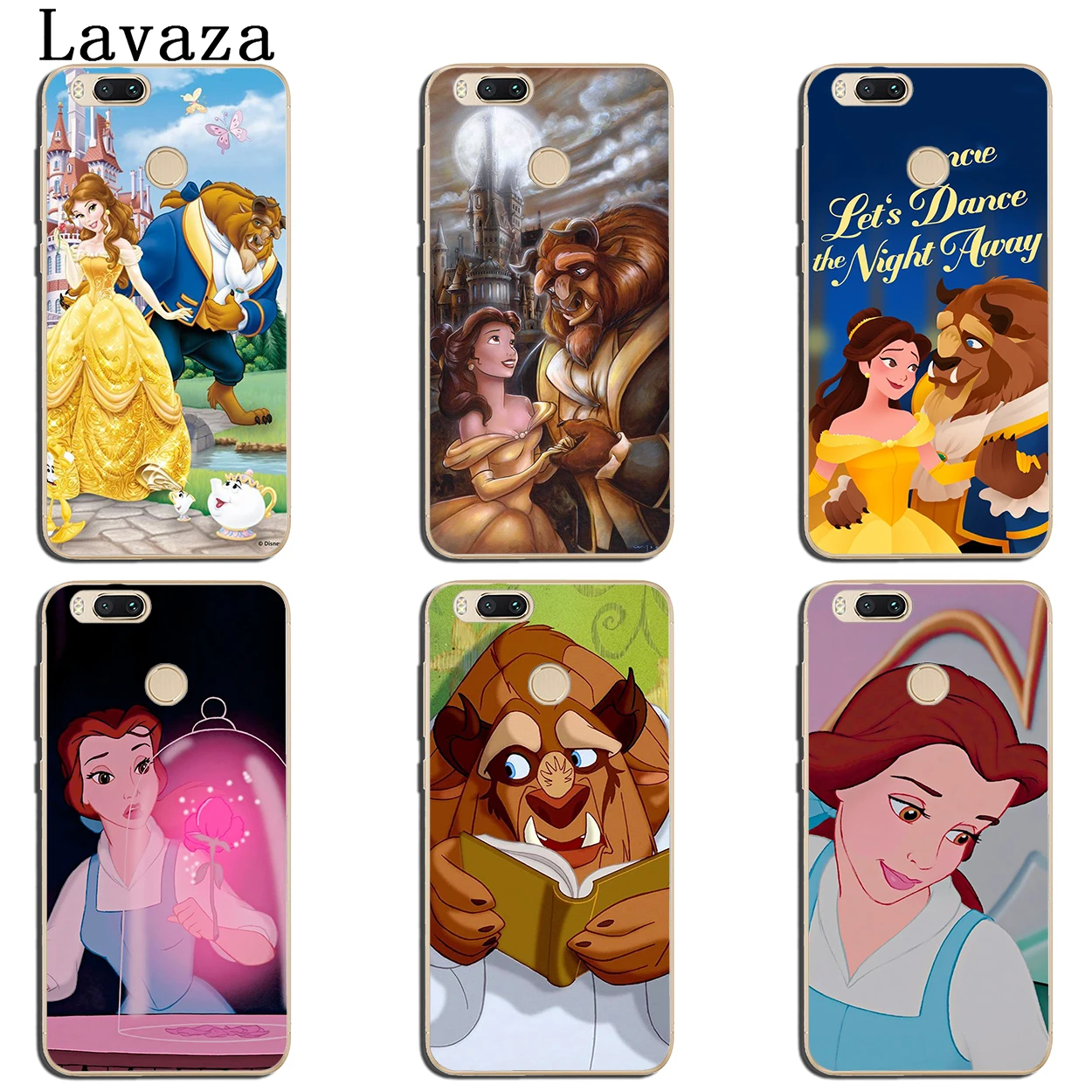 Чехол для телефона Lavaza Beauty And The Beast and Rose Xiaomi MI 9 9T A3 Pro CC9 CC9E 8 SE A2 Lite A1 pocophone f1 6 6X 5S 5X MAX